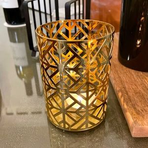 Golden Candle Holders, trio! By Tory Burch